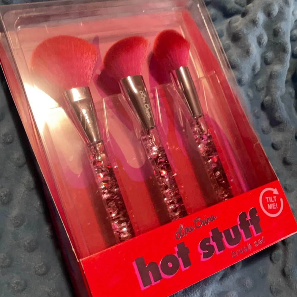 🖤❤️🌹❤️🖤 New Liquid Glitter Lime Crime Makeup Brush Set 🖤❤️🌹❤️🖤